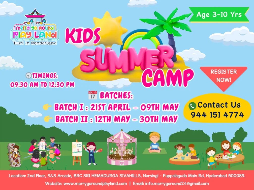 Best Kids Summer Camp 2025 Merry Go Round Playland